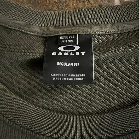 Oakley Dark Green Crewneck Sweater